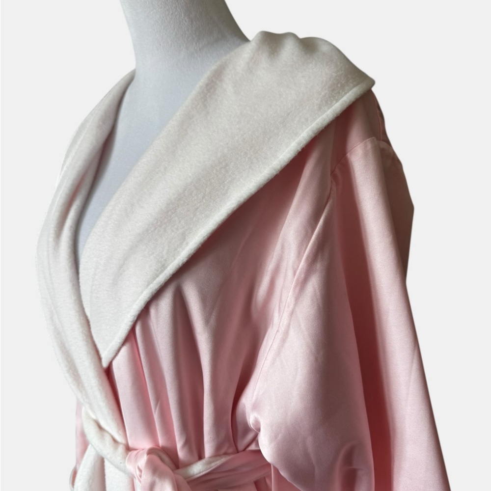 NATORI Pink Satin Luxury Robe Womens Medium - Picture 2 of 8